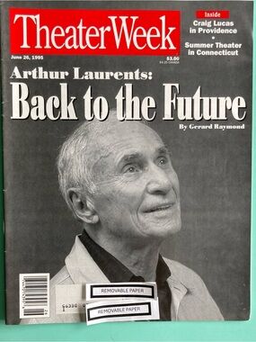 Arthur Laurents Daniele's Dance Theater Week Magazine June 26 1995 Address Label